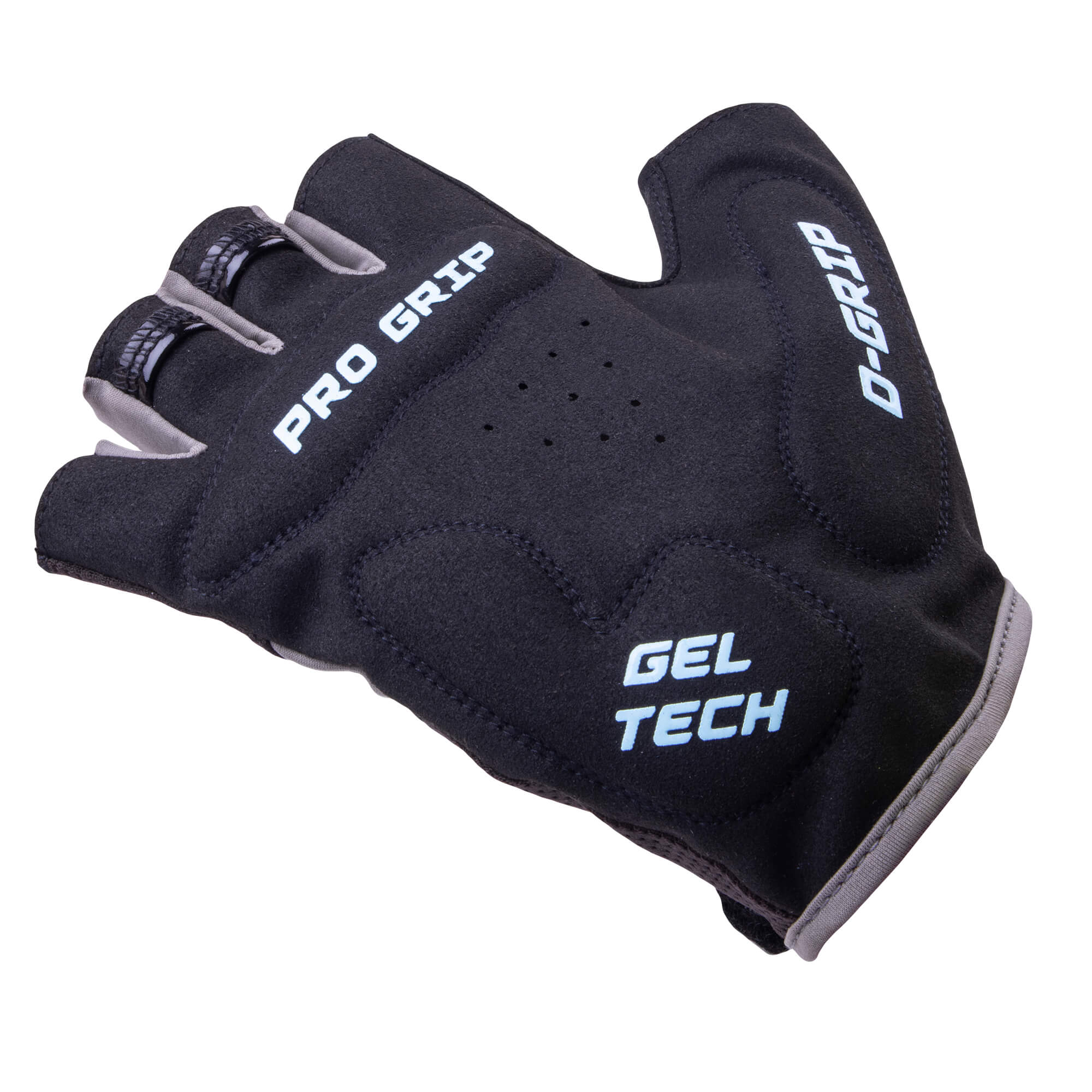 Cyklistické rukavice TEMPO Black-Grey - Obrázek 3