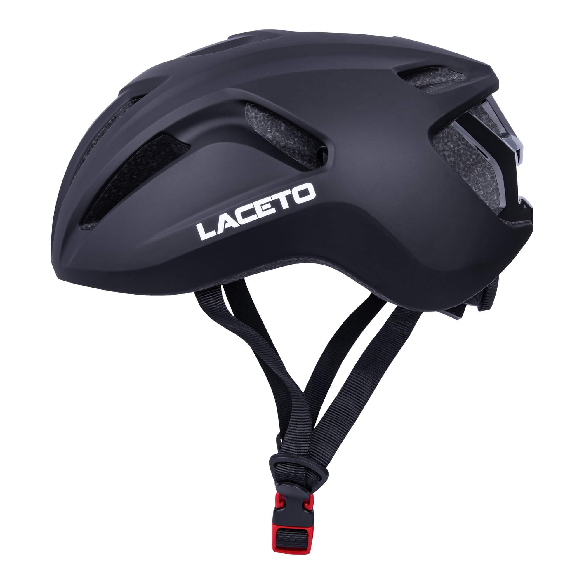 Silniční cyklistická helma CAMINO BLACK - Obrázek 6