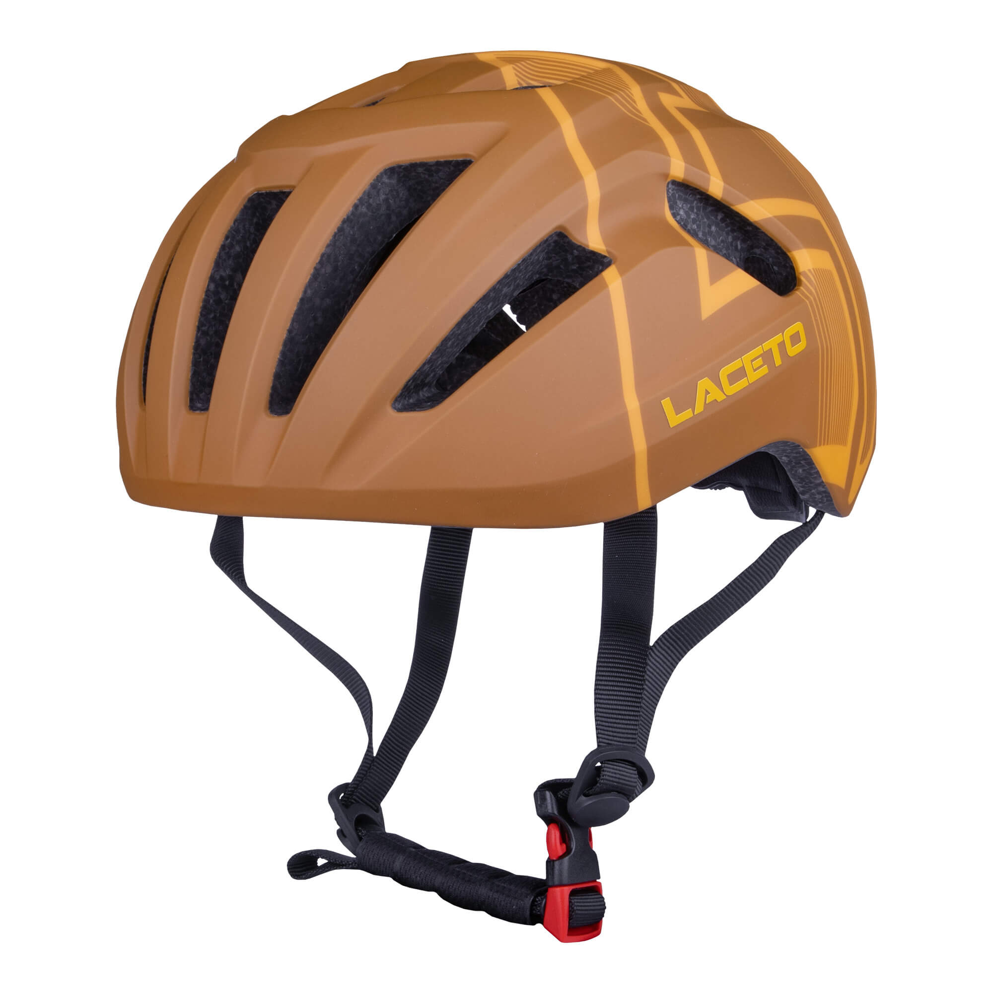 Silniční cyklistická helma CAMINO BROWN